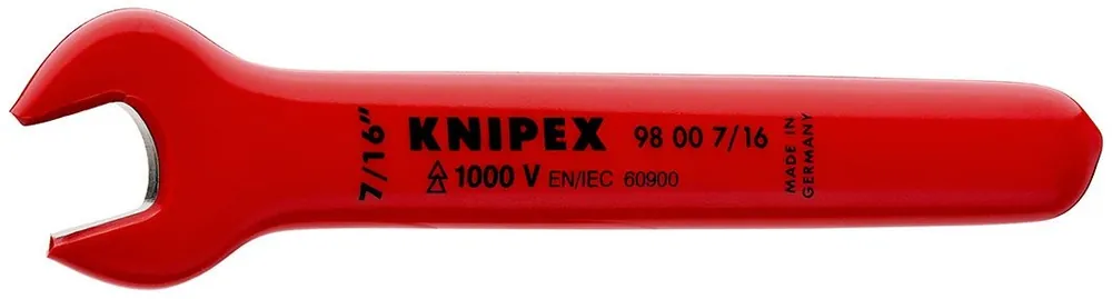 Knipex 98 00 7/16" VDE Clé à fourche 7/16".