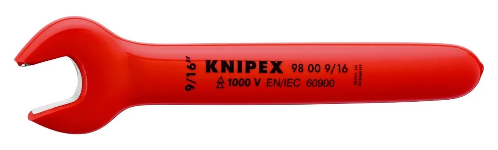 Knipex 98 00 9/16" VDE Clé à fourche 9/16".