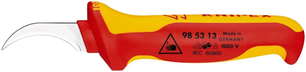 Knipex 98 53 13 Couteau de démontage VDE 190 mm