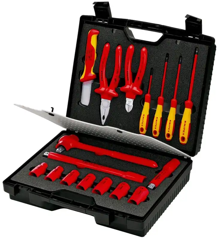 Knipex 98 99 11 Mallette d‘‘outils compacte 17 pièces