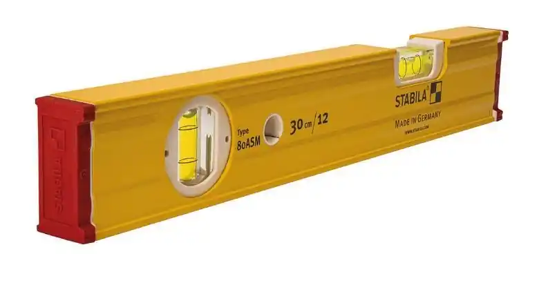 Stabila 19676 Niveau à bulle Type 80 ASM, 30 cm