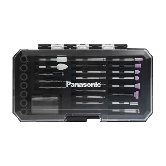 Panasonic Accessoires EY9X022E Jeu d‘‘embouts pour la mini-meuleuse EY4610