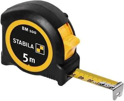 Stabila 19566 BM 100 Mètre à ruban 5 m (mm)