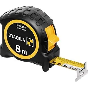 Stabila 19572 BM 300 Mètre à ruban, 8 m