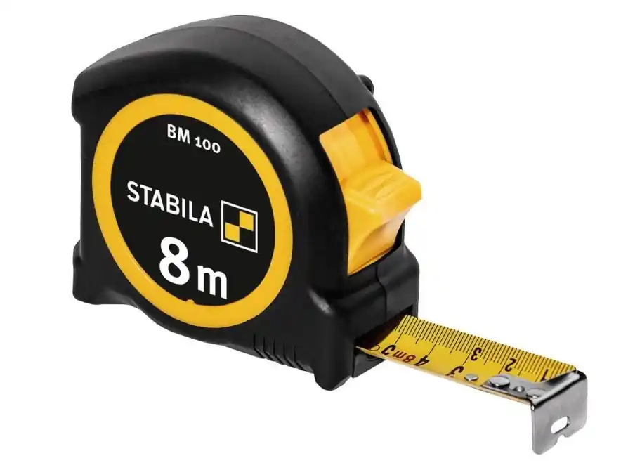 Stabila 19581 BM 100 Mètre à ruban, 8 m