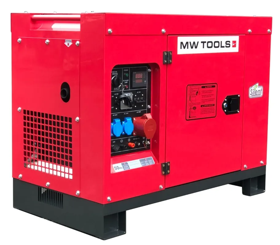 Metal Works 724562242 DG100E Générateur diesel 1x230V 8.0KW / 3x400V 10.0KW
