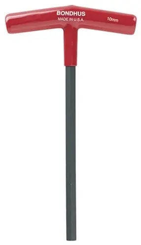 Toolnation 715356 Clé Allen en T 3.0x229 mm