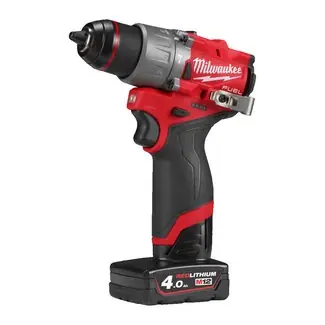 Milwaukee 4933479869 Perceuse à percussion compacte M12 FPD2-402X Accu 12V 4.0Ah Li-Ion en boîte HD
