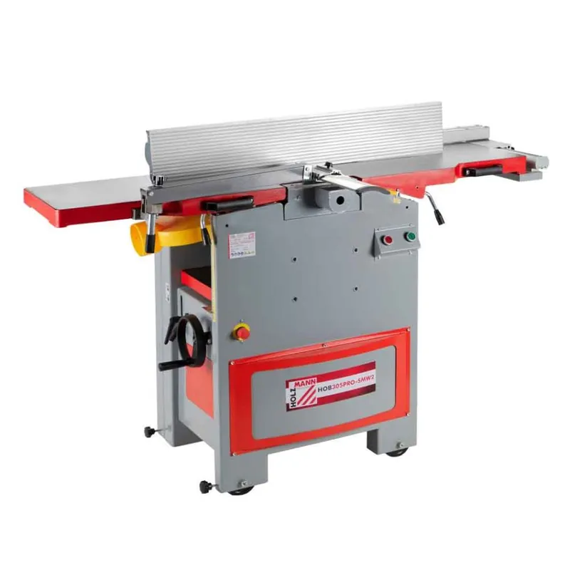 Holzmann HOB305PROSMW2_400V Raboteuse et dégauchisseuse avec lame hélicoïdale 304 mm 400V