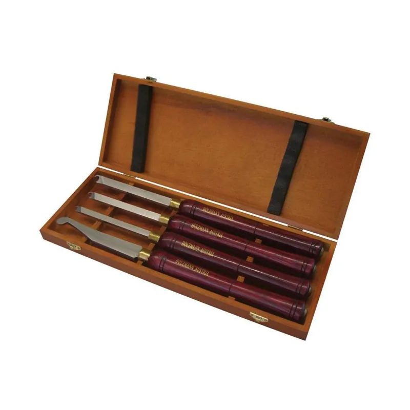 Holzmann ADSRS4TLG Ensemble de tours annulaires 4 pièces + outils d‘alésage