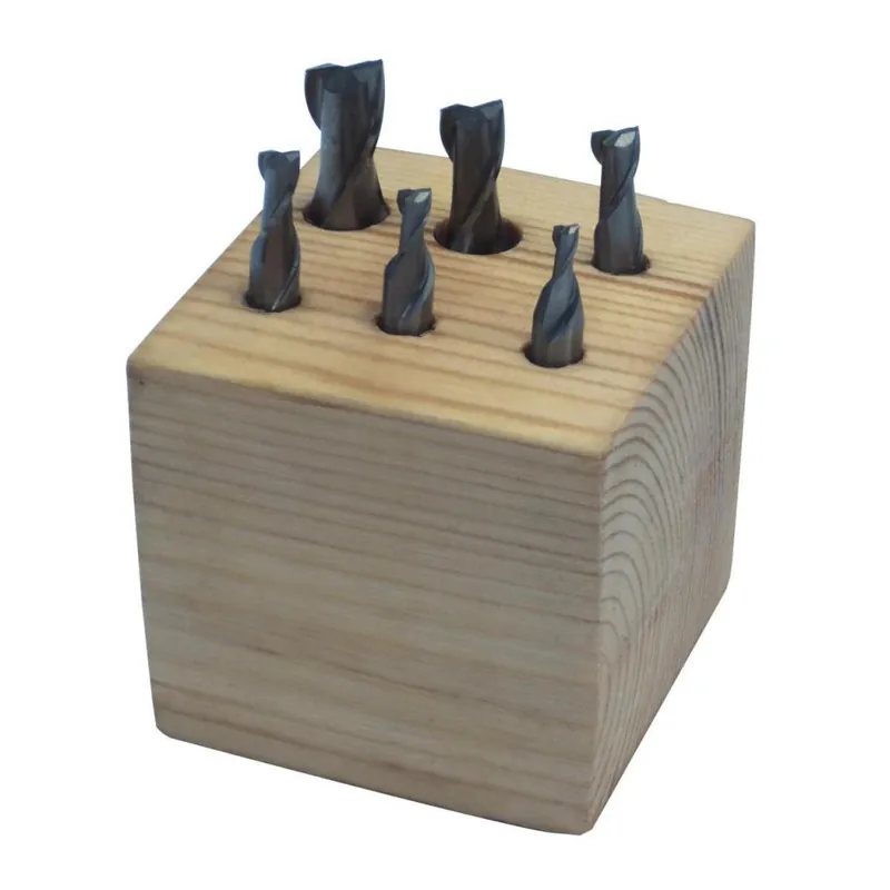 Holzmann FFS6 Jeu de 2 fraises 6 pièces/3-10mm