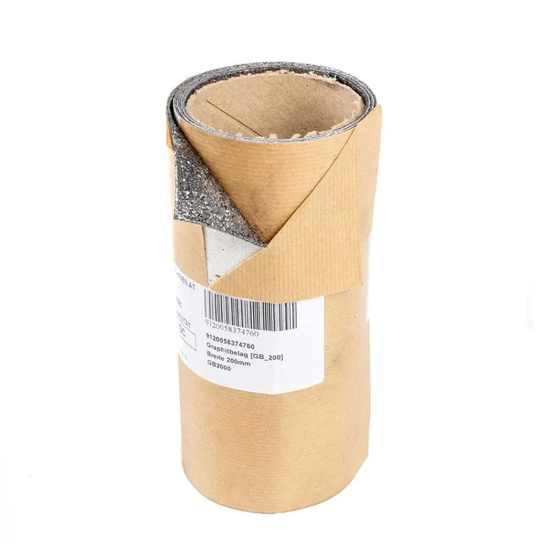 Holzmann GB200 Revêtement graphite largeur 200mm rouleaux de 1m