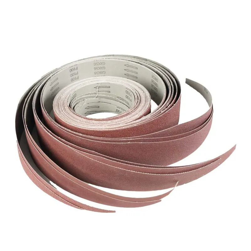 Holzmann SBZS560USET Jeu de bandes abrasives 10pcs mixtes