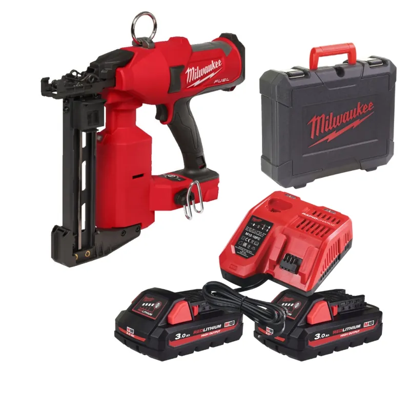 Milwaukee 4933479832 M18 FFUS-302C Agrafeuse de clôture 18V 3.0Ah Li-Ion