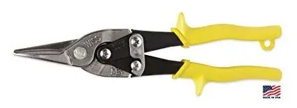 Wiss M3R Metaalschaar, midden knippend, geel, 248mm