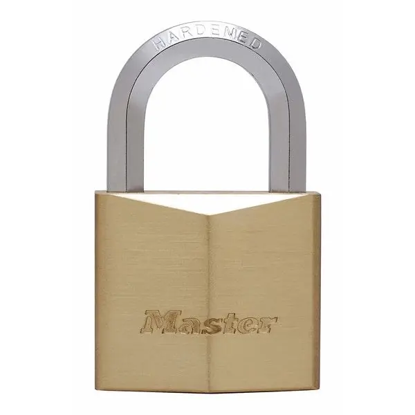 Masterlock 1155EURD Cadenas, laiton massif 50mm