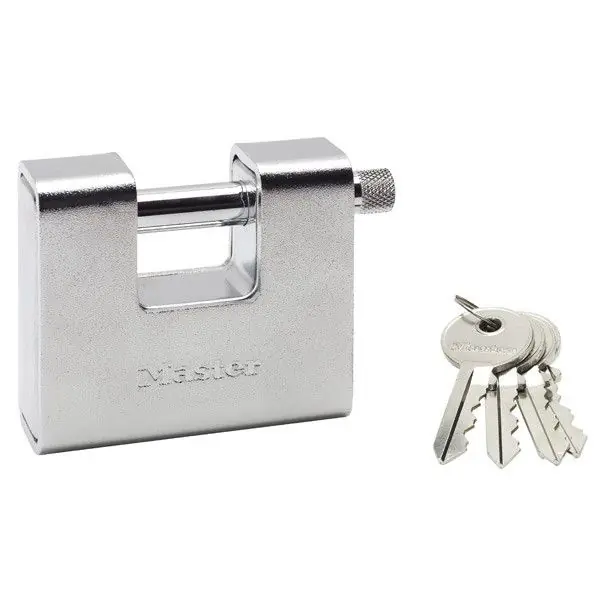 Masterlock 680EURD Cadenas à goupille en acier dur, 80mm
