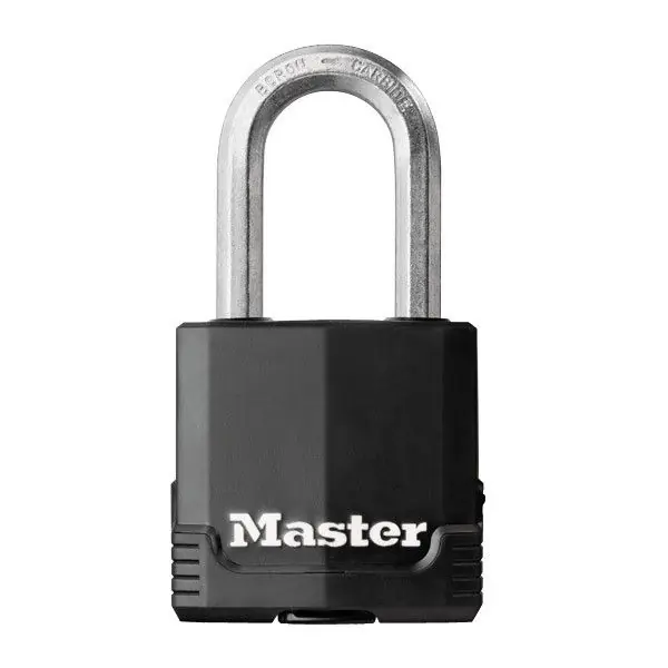 Masterlock M115EURDLF Cadenas, Excell, 50mm, ø 9mm, noir