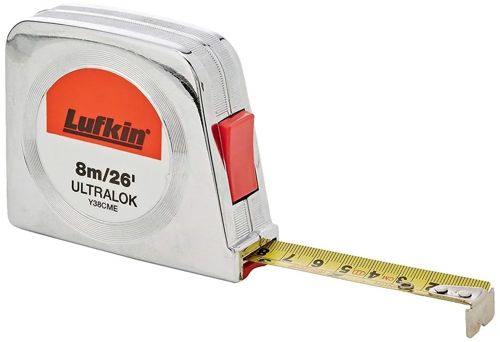Lufkin T0060403811 Ruban à mesurer Ultralok 19mm x 8m - Y38CME