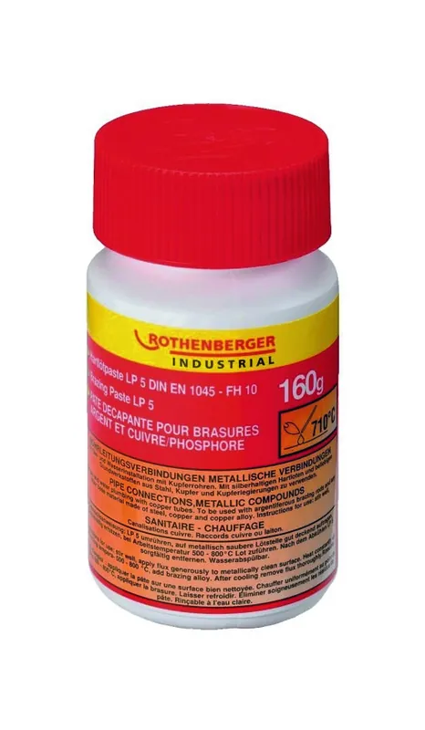 Rothenberger Industrial ROT035610E Pâte à souder LP5 160g, 710 C