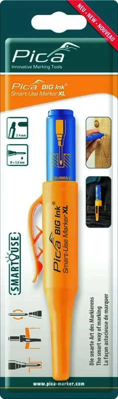Pica PI17041SB 7041 BIG Ink Marker pen XL blue blister