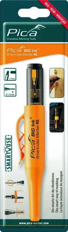 Pica PI17046SB 7046 BIG Ink Marker pen XL noir blister