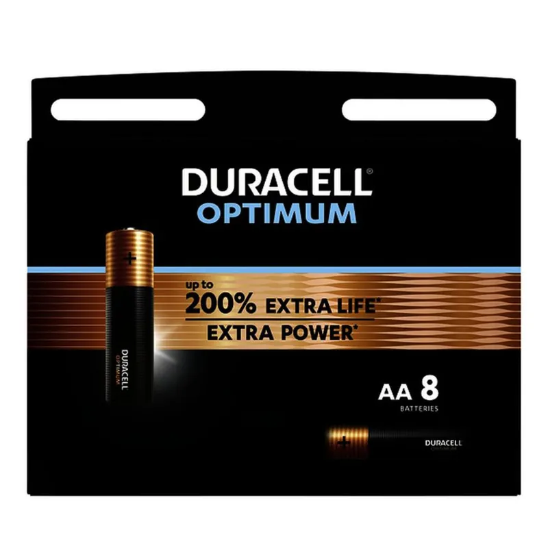 Duracell D137684 Alcaline Optimum AA 8pcs.