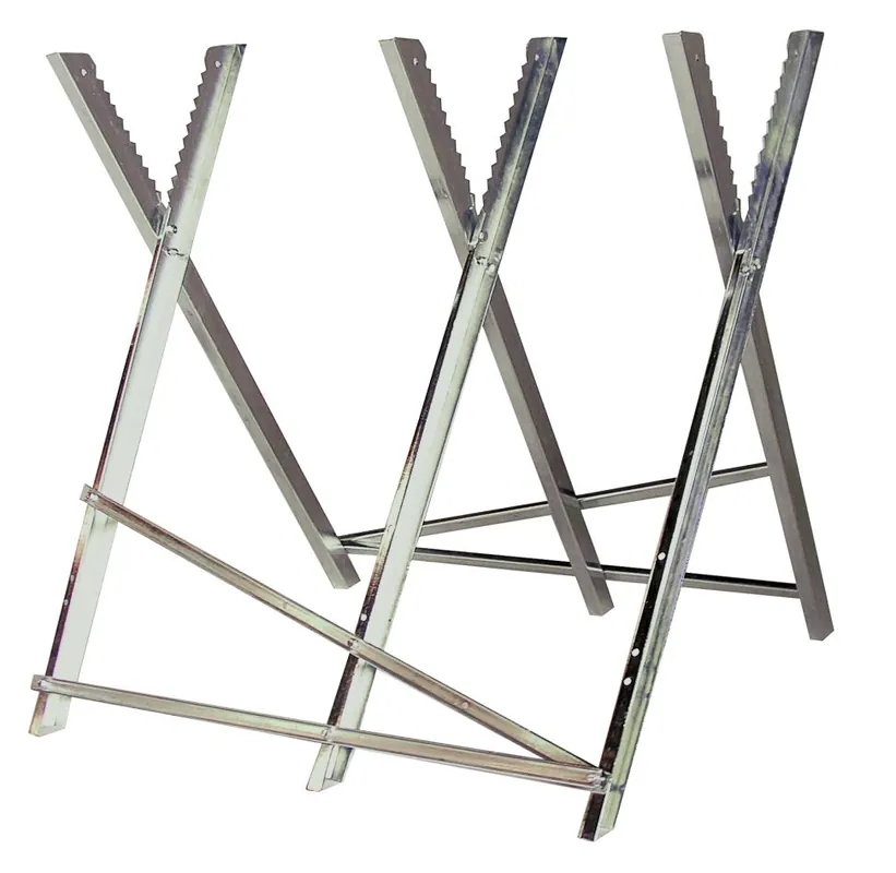 T4All ERRO815394 Chevalet de scie 79x80cm chargeable jusqu‘à 150kg