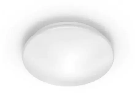 Philips P750534 Plafonnier moderne Moire- LED- blanc- 25cm- 27K/10W