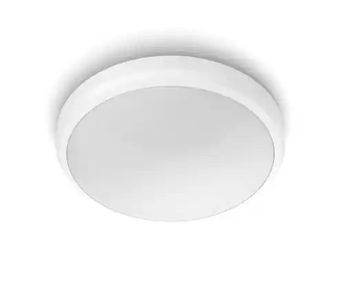 Philips P758783 DORIS Plafonnier CL257 EC RD 6W 27K W HV IP44 06