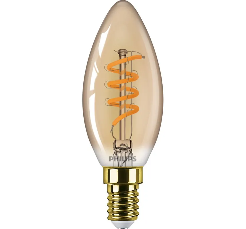 Philips P315976 LED classique 15W B35 E14 GOLD SP D RFSRT4
