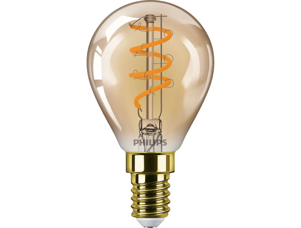 Philips P315990 LED classique 15W P45 E14 GOLD SP D SRT4