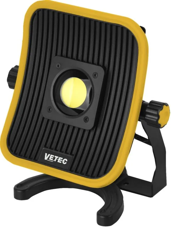 Vetec 55.106.79 LED DUAL Lampe de chantier LED 45W 1 PowerLED 50W / 5200 Lumen rechargeable 230V