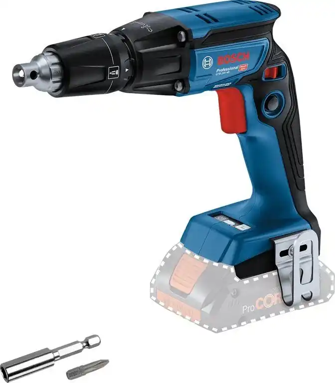 Bosch Bleu 06019K7000 GTB 18V-45 Visseuse professionnelle sans fil pour cloisons sèches 18V hors batteries et chargeur