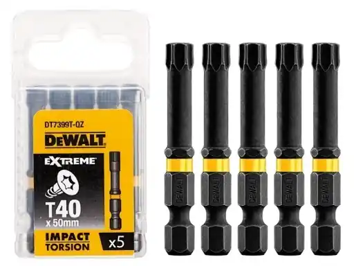DeWalt Accessoires DT7399T-QZ Embout IMPACT Torsion 50mm Torx T40