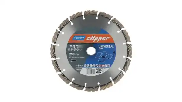 Norton Clipper 70184603038 Lame de scie diamantée Pro Universal Laser H12 230x22.23 KH