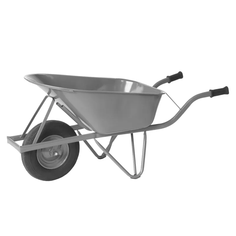 Matador 10860 Brouette de chantier avec poignées ergonomiques capacité 250kg - 20kg