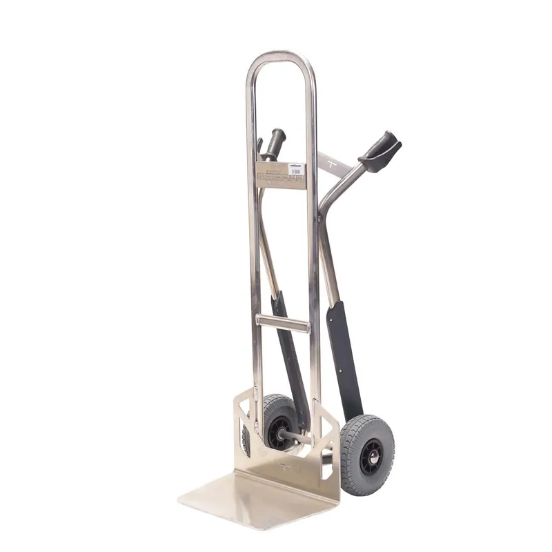 Matador 18860 Aluminium steekwagen met vaste neusplaat 350kg capaciteit - 10,8kg