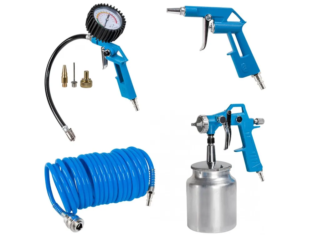 Airpress 45895 Kit d‘accessoires pour compresseur 7-pcs - Orio