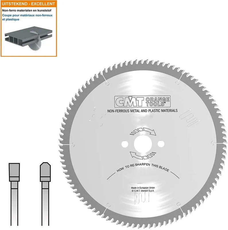 CMT 284.120.20M Lame de scie circulaire pour métaux non ferreux 500 x 30 x 120T