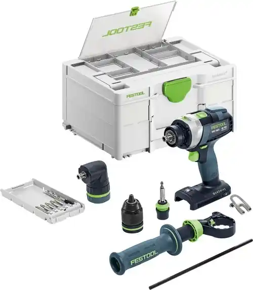 Festool 577625 TPC 18/4 I-Basic-Set QUADRIVE marteau perforateur sans fil
