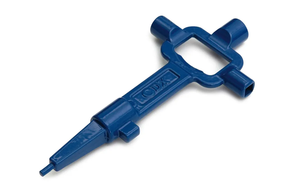 Dulimex 11286 0160.600.1020 Clé de construction DX zamac bleu