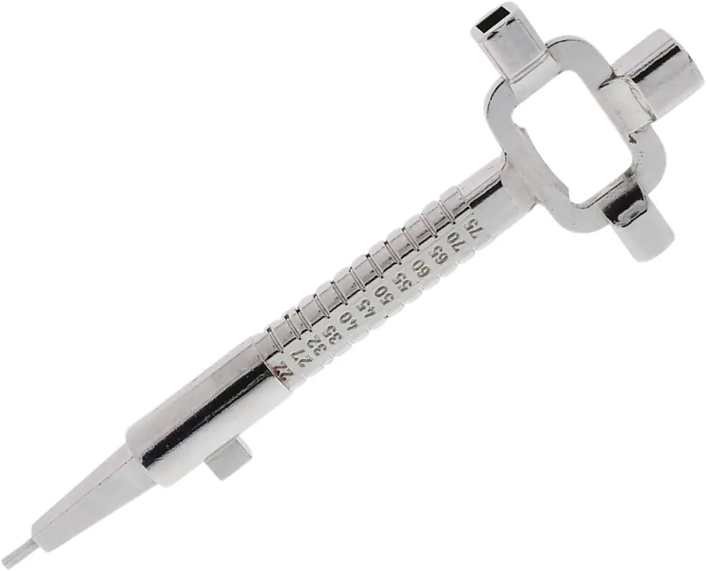 Dulimex 11287 0160.600.1030 Clé de construction DX zamac nickelé