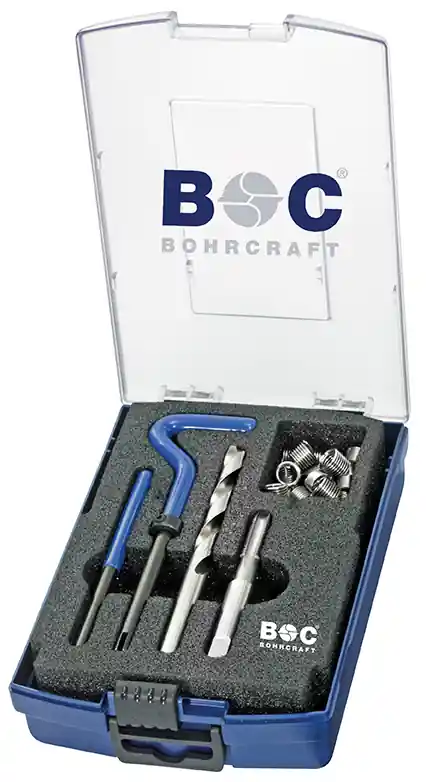 Bohrcraft 46011330500 Kit de réparation de filets GR-M5 x 0.80 - 24 pcs P-PLUS