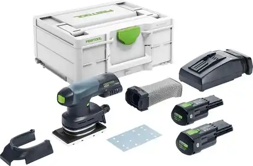 Festool 577686 RTSC 400 3.0 I-Plus Ponceuse orbitale Accu 18V 3.0Ah Li-Ion