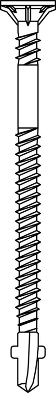 Senco Accessoires 42GS41MC Senco Vis pour bois sur acier jusqu‘à 3.0mm 4.2x41mm