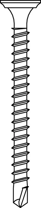 Senco Accessoires 35Q45MC-5 Senco Vis pour cloisons sèches pour acier jusqu‘à 3.0mm 3.5x45mm