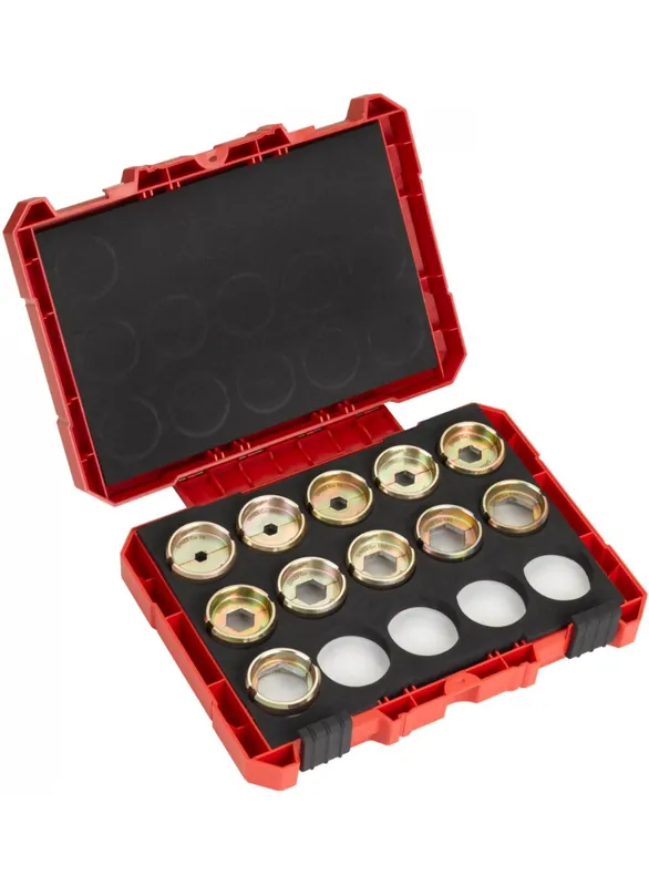 Milwaukee Accessoires 4932471997 Kit de moule circulaire DIN22 CU pour M18 HCCT