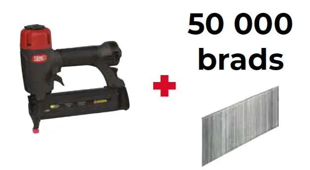 Senco PRSE-922008N S200BN Cloueur de finition 1,2 mm 15-50 mm + 50000 Clous