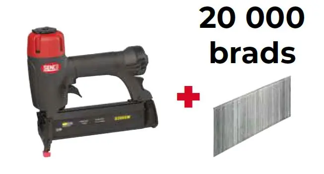 Senco PRSE-942008N S200SM Semipro TF Brad Tacker 1.6 15-50 mm + 20000 brads